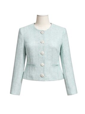 NEW J.Crew Factory Women’s Petite Tweed Jacket 12P